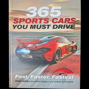 Sports Cars Hardbound Book 320-Page Full Color EUC*